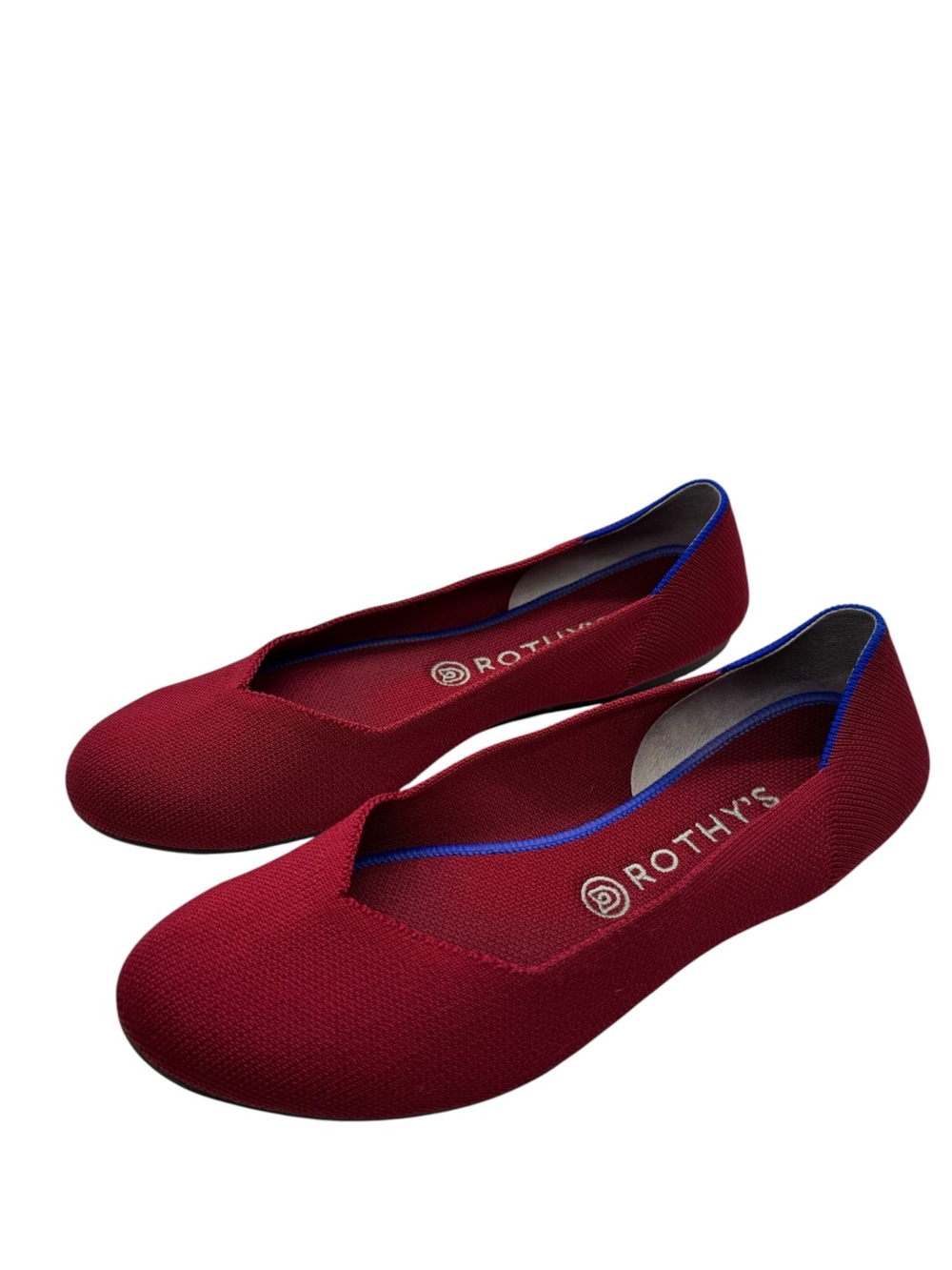 ROTHYS Scooter Red The Flats Comfort Ballet Shoes Round Toe Women's Size 10